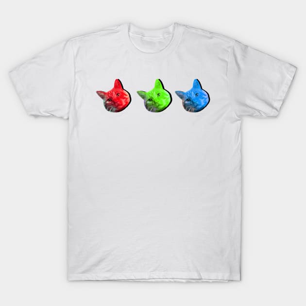 cats T-Shirt by denpoolswag